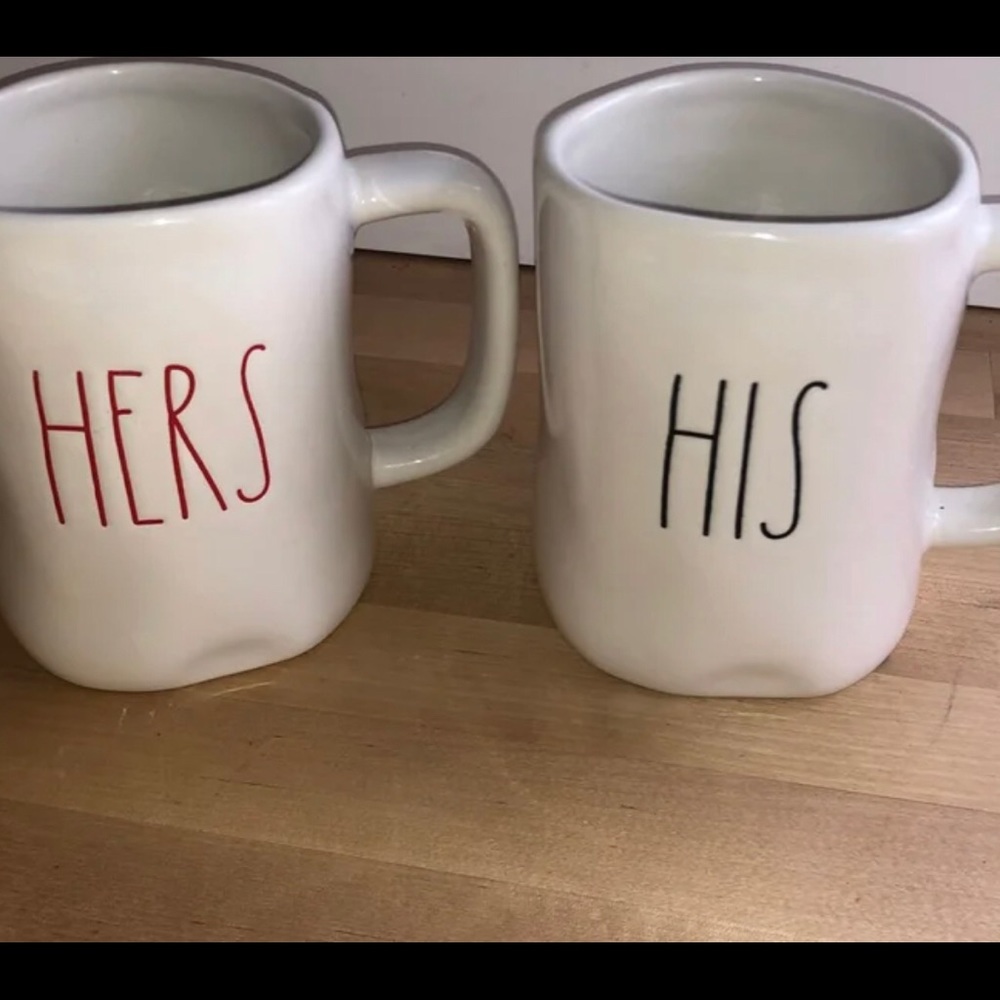 Rae Dunn HIS & HERS mugs. BRAND NEW!